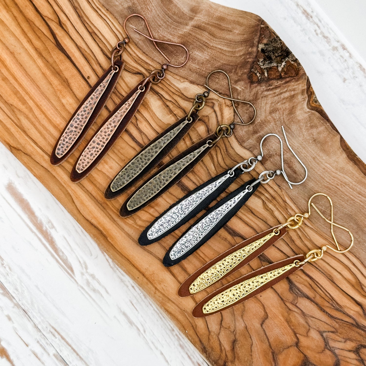 Leather Earrings