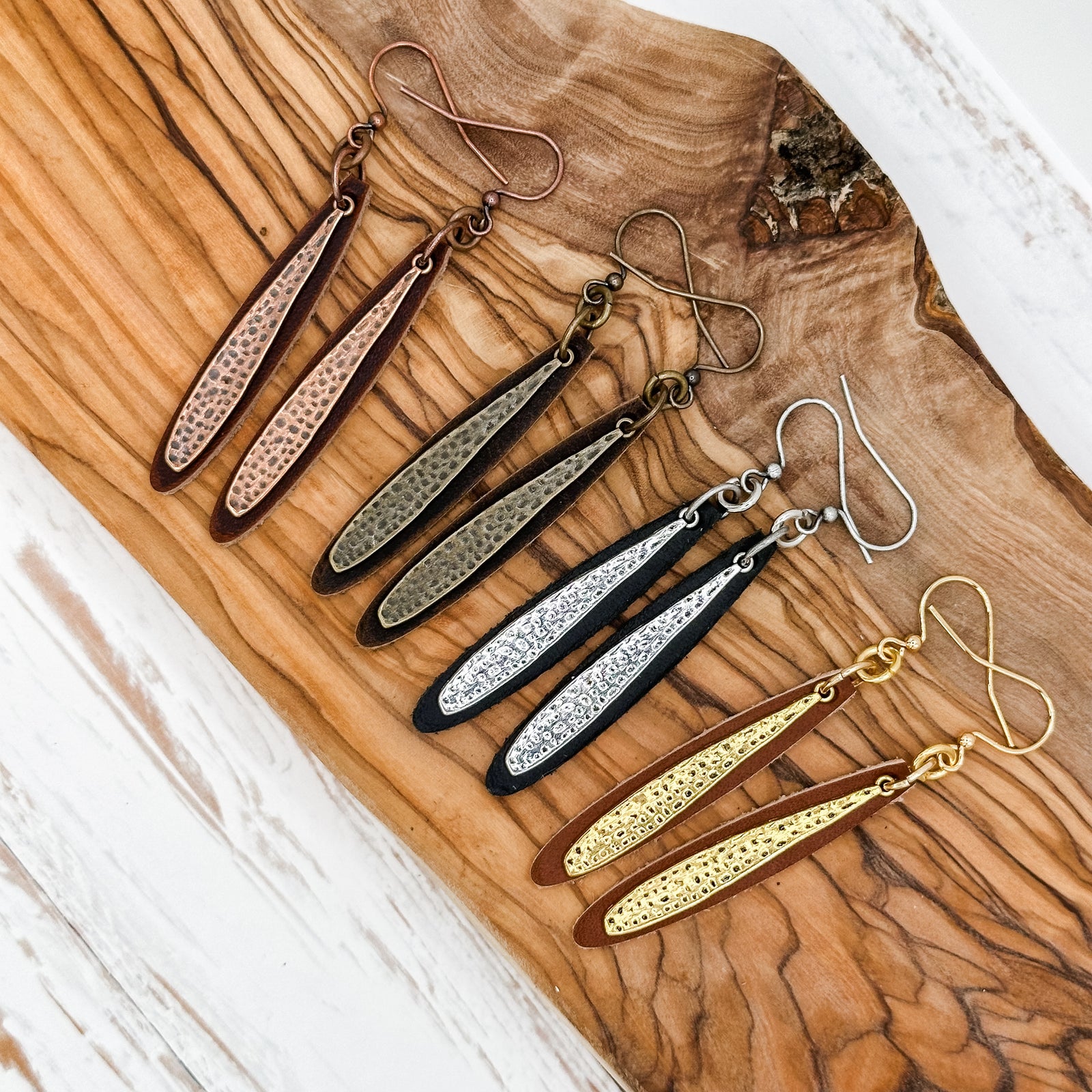 Leather Earrings