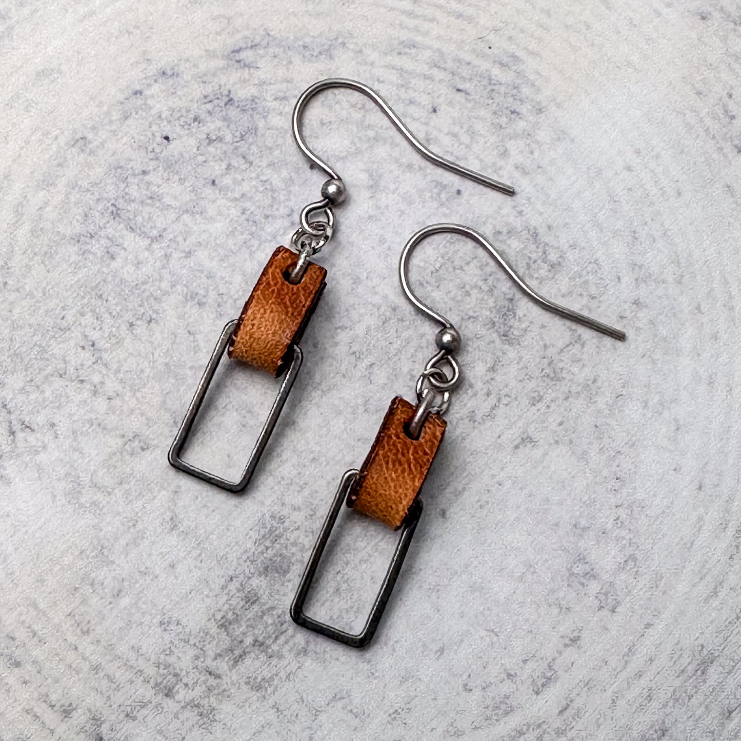Mini Geometric Drop Earrings - Personalised Jewelry for Women