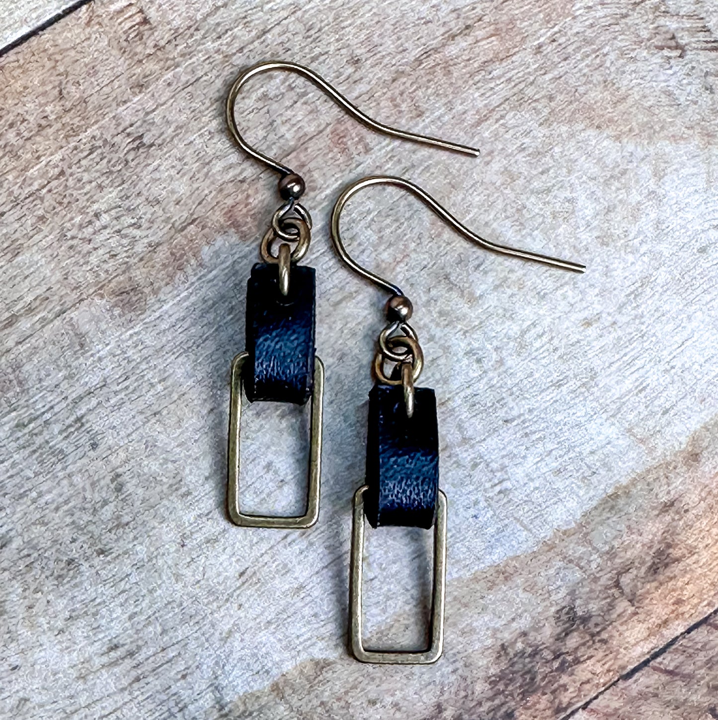 Mini Geometric Drop Earrings - Personalised Jewelry for Women