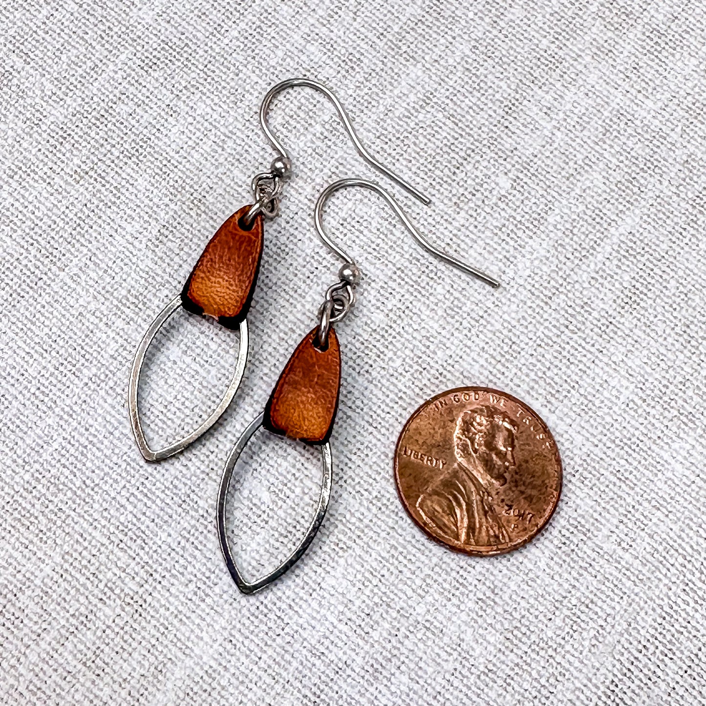 Mini Teardrop Dangle Earrings - Personalised Jewelry for Women
