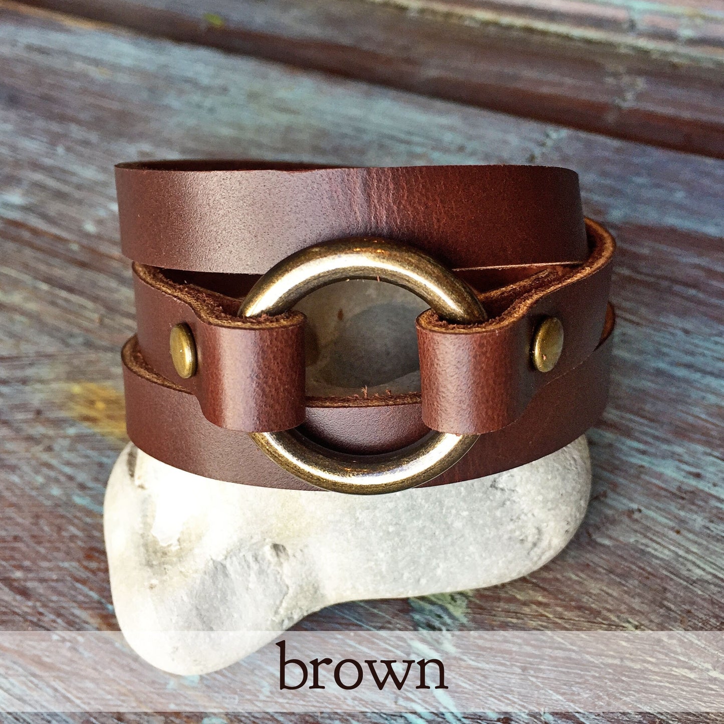 Petite Leather wrap bracelet, Womens leather wrap cuff, Leather bracelet for women, Jewelry for women, Leather jewelry, Stacking Jewelry