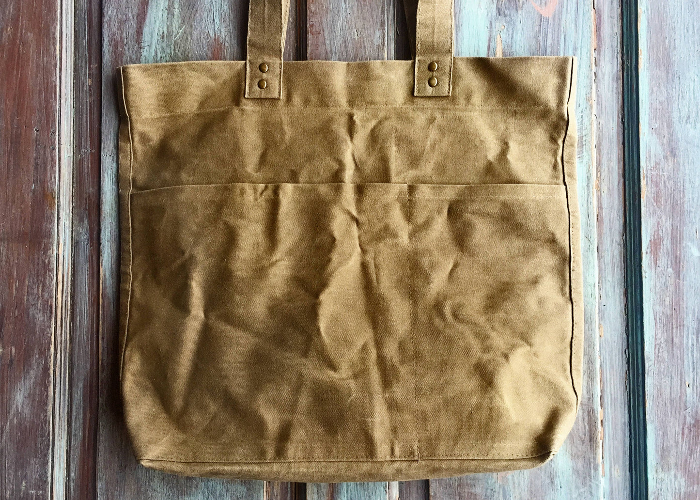 Waxed Canvas Tote Bag, Large Waxed Canvas Tote, Market Bag, Diaper Bag, Laptop Bag, Hand Waxed Canvas in 24 colors,