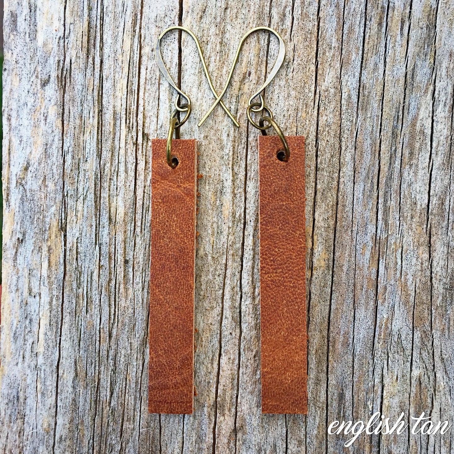 Leather drop earrings, Minimalist earrings, Boho earrings, Leather jewelry for women, Jewelry for women