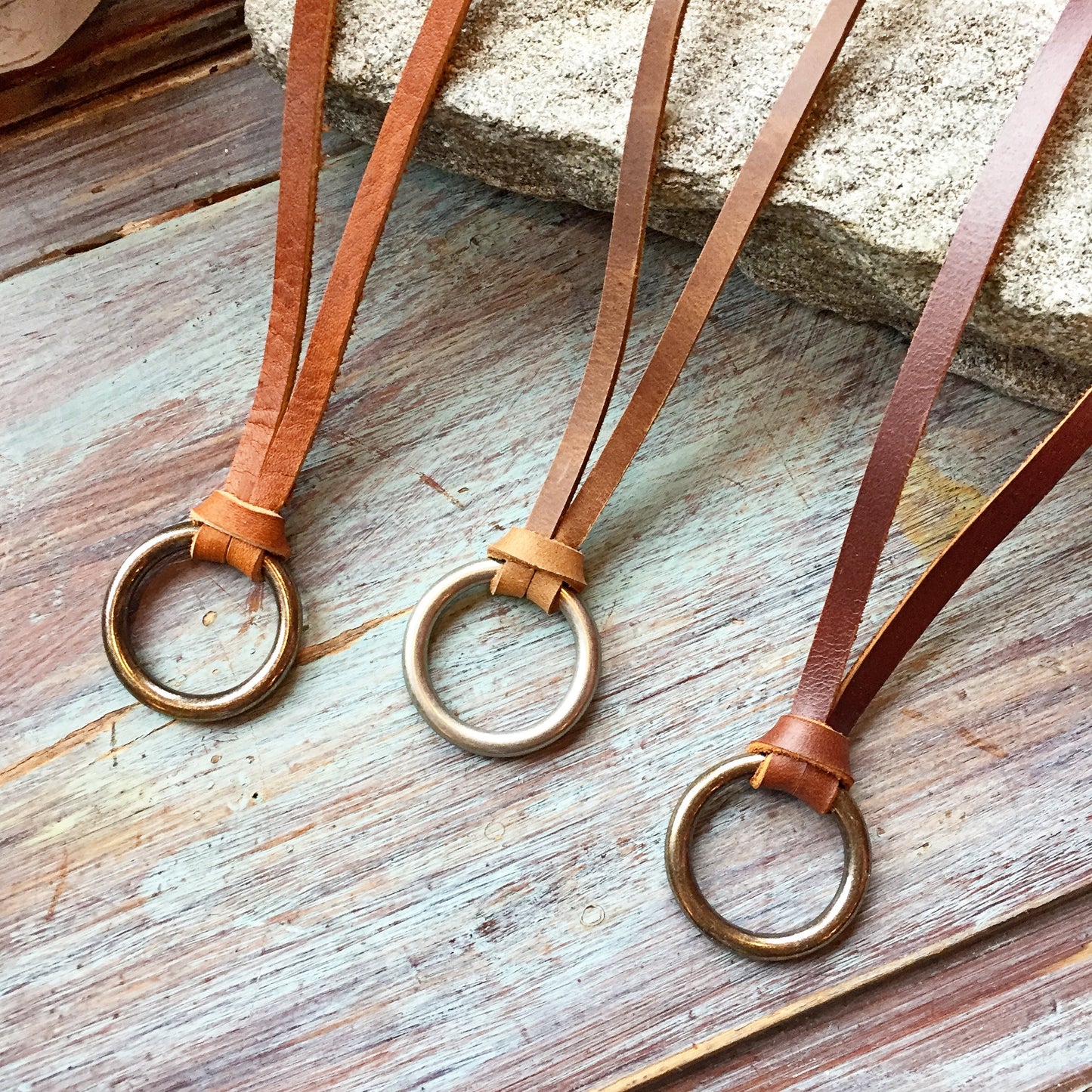 Leather and Silver Necklace | Leather Necklace for Women | Leather Jewelry for Women | Anniversary Gift