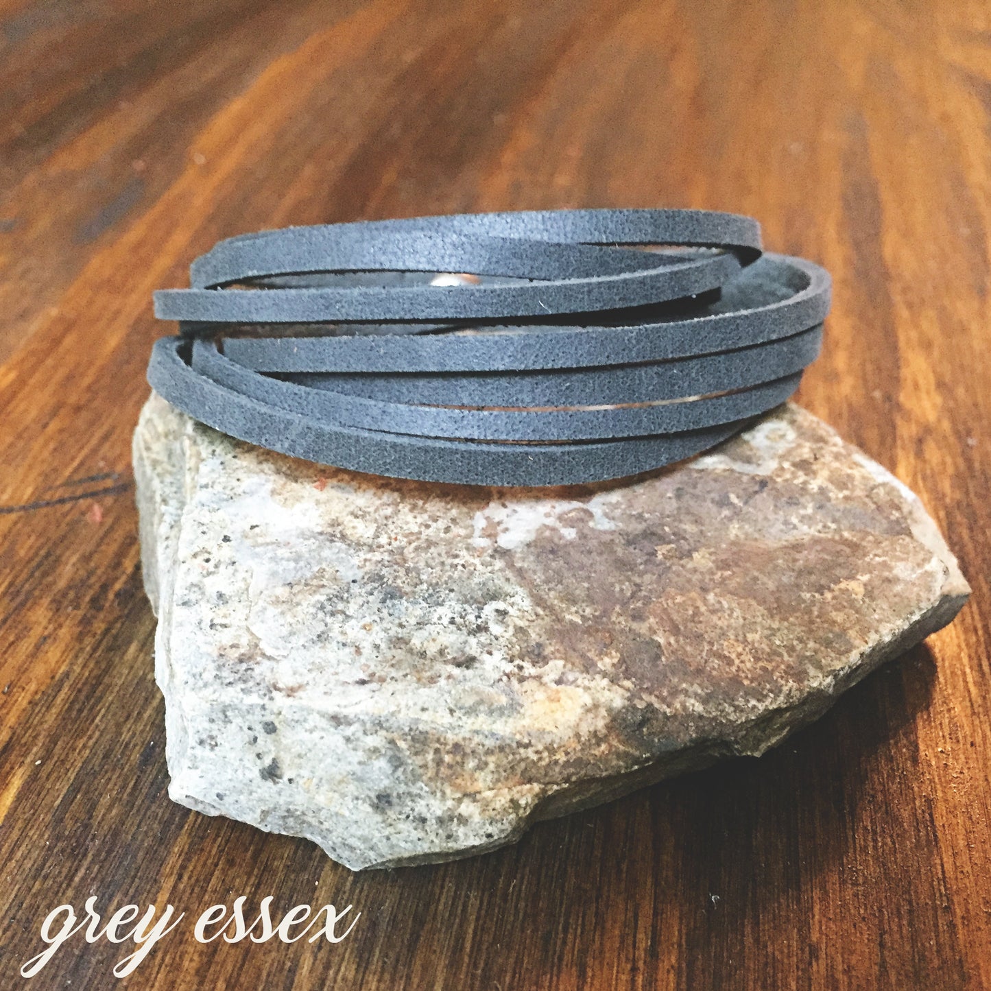 Womens Leather Cuff - Leather Wrap Bracelet for Women - Modern Boho Bracelet - Simple Leather Bracelets for Women