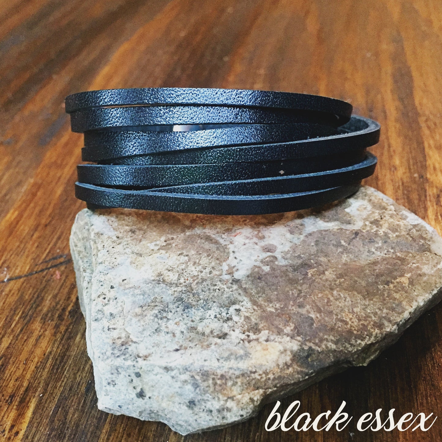 Womens Leather Cuff - Leather Wrap Bracelet for Women - Modern Boho Bracelet - Simple Leather Bracelets for Women
