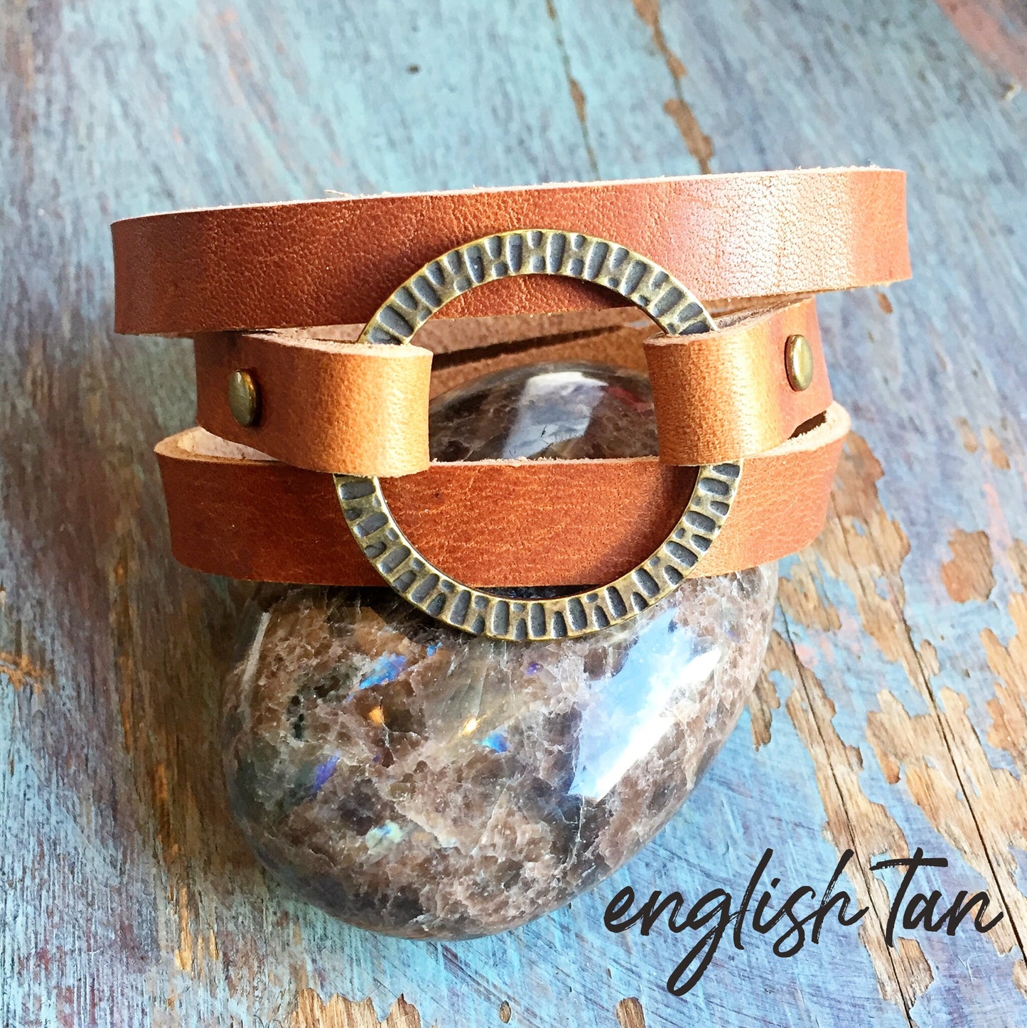 Radiant leather bracelet for women, Leather wrap cuff, Womens leather wrap bracelet, Bracelet for women, Stacking jewelry, Anniversary