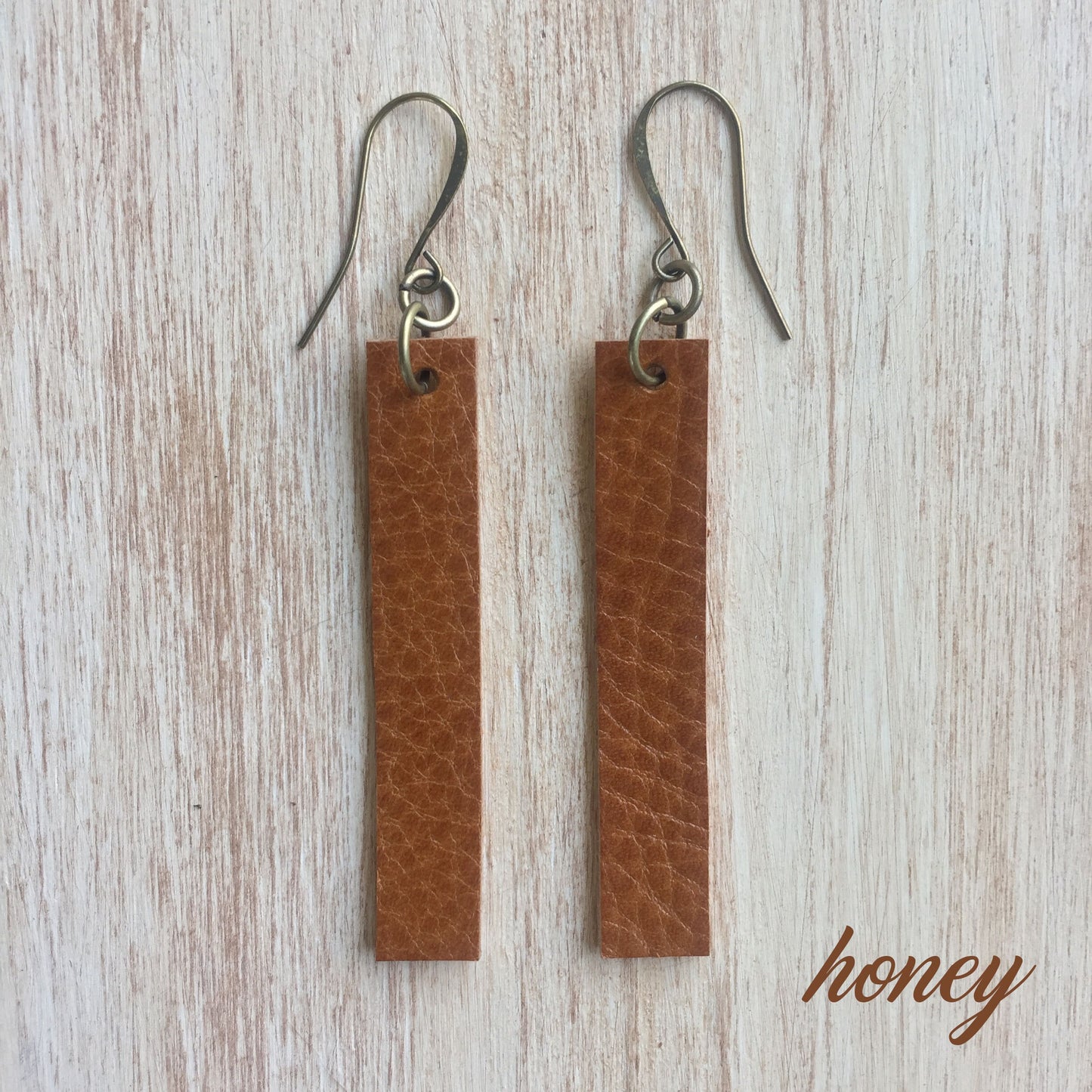 Italian leather drop earrings , Leather earrings, Minimalist earrings, Boho earrings, Leather jewelry