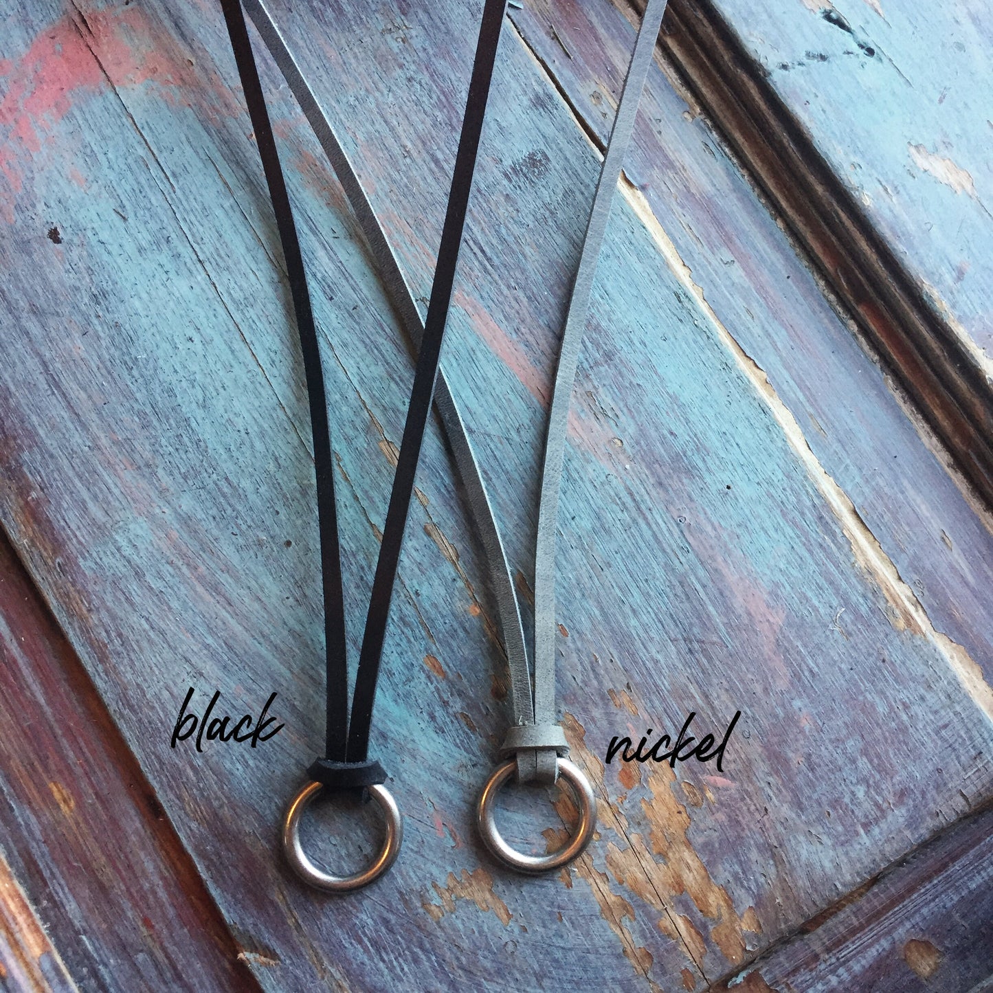 Petite leather necklace for women or men, Leather jewelry for women, Boho leather necklace, Layering necklace, Best friend gift