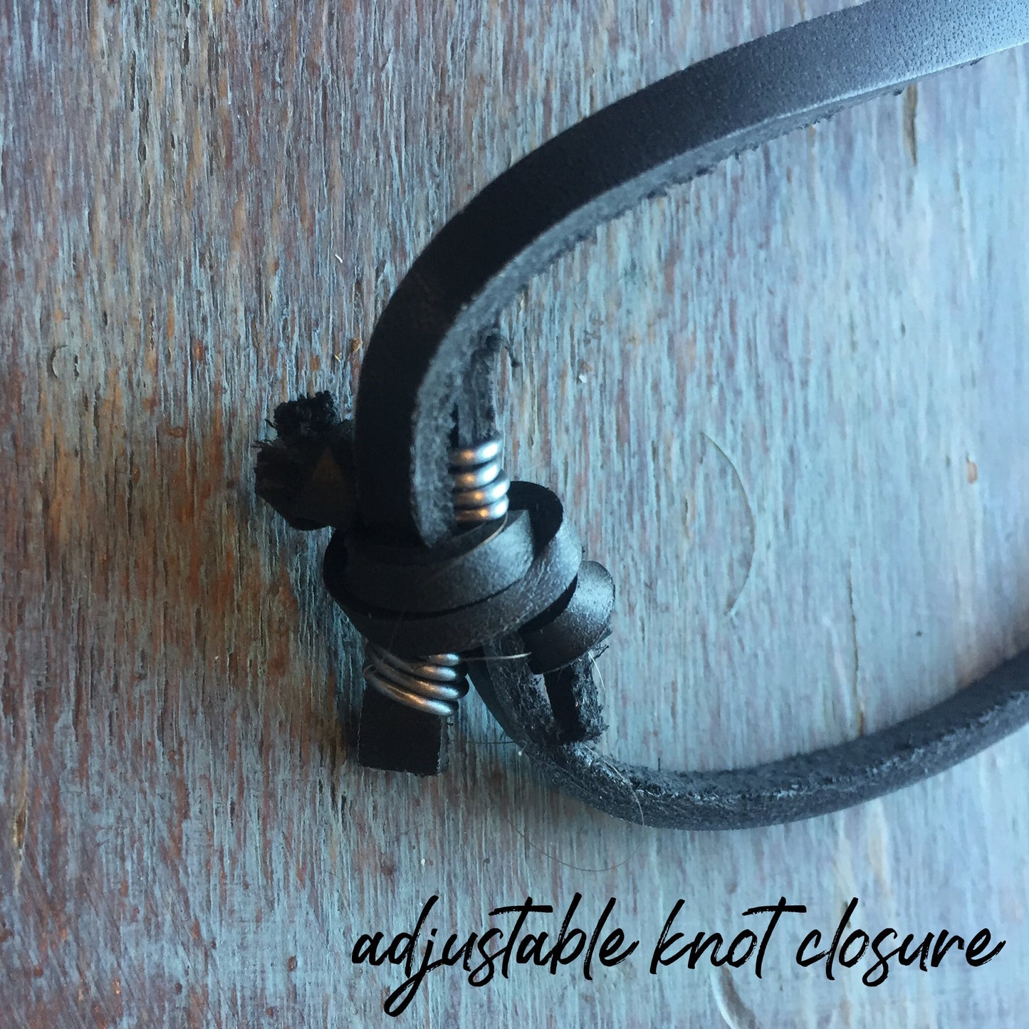 Petite leather necklace for women or men, Leather jewelry for women, Boho leather necklace, Layering necklace, Best friend gift