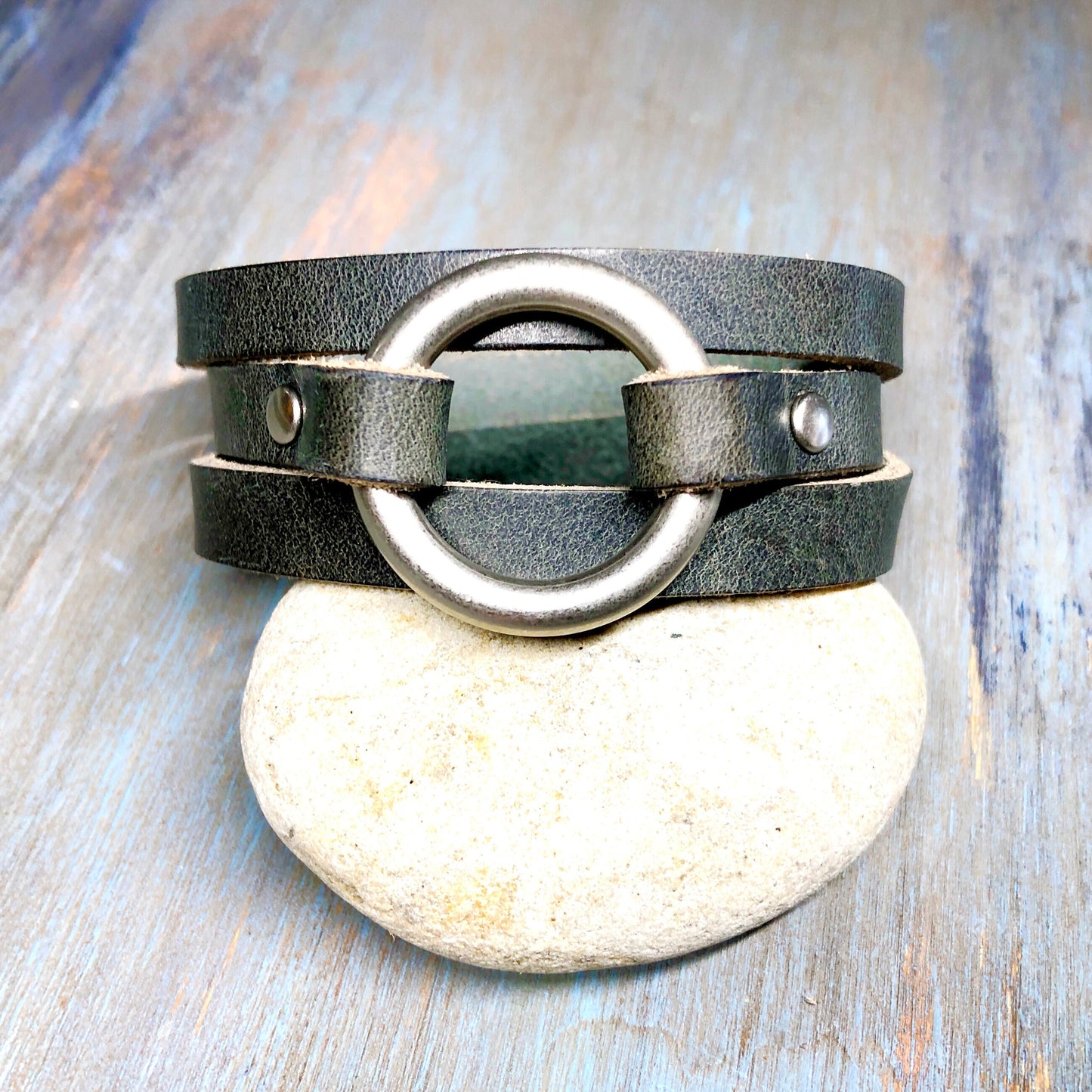 Leather Bracelet for Women Womens Leather Jewelry Leather Wrap Cuff Boho Wrap Bracelet Mens Leather Cuff
