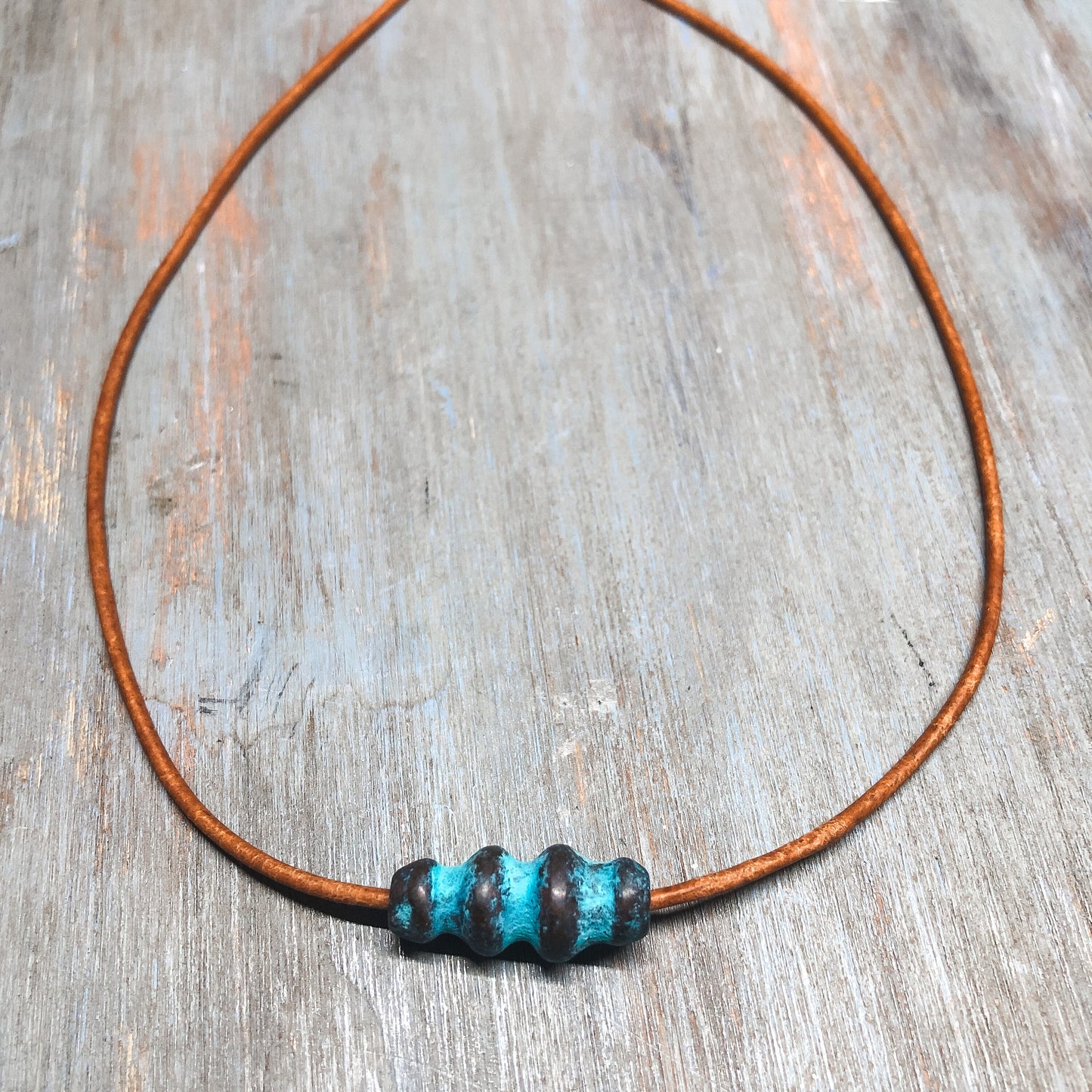 Unique leather cord necklace for women men | Leather jewelry for him and her | Boho leather necklace | Layering pendant necklace