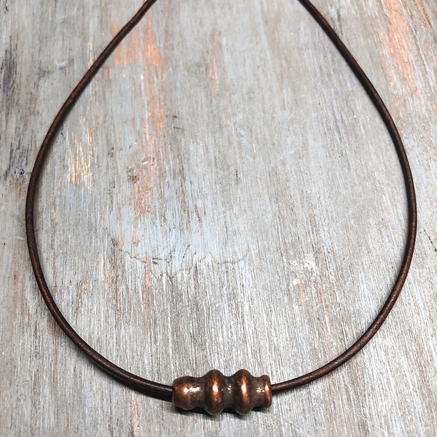 Unique leather cord necklace for women men | Leather jewelry for him and her | Boho leather necklace | Layering pendant necklace