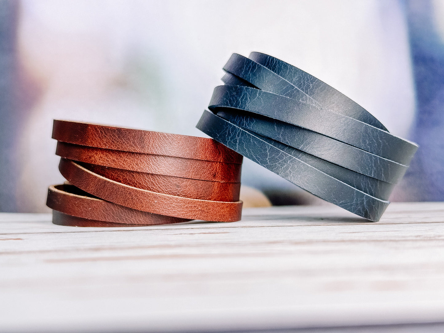 Leather Cuff Bracelet, Wrap Bracelet, Modern Boho Style, Customize Handmade Jewelry