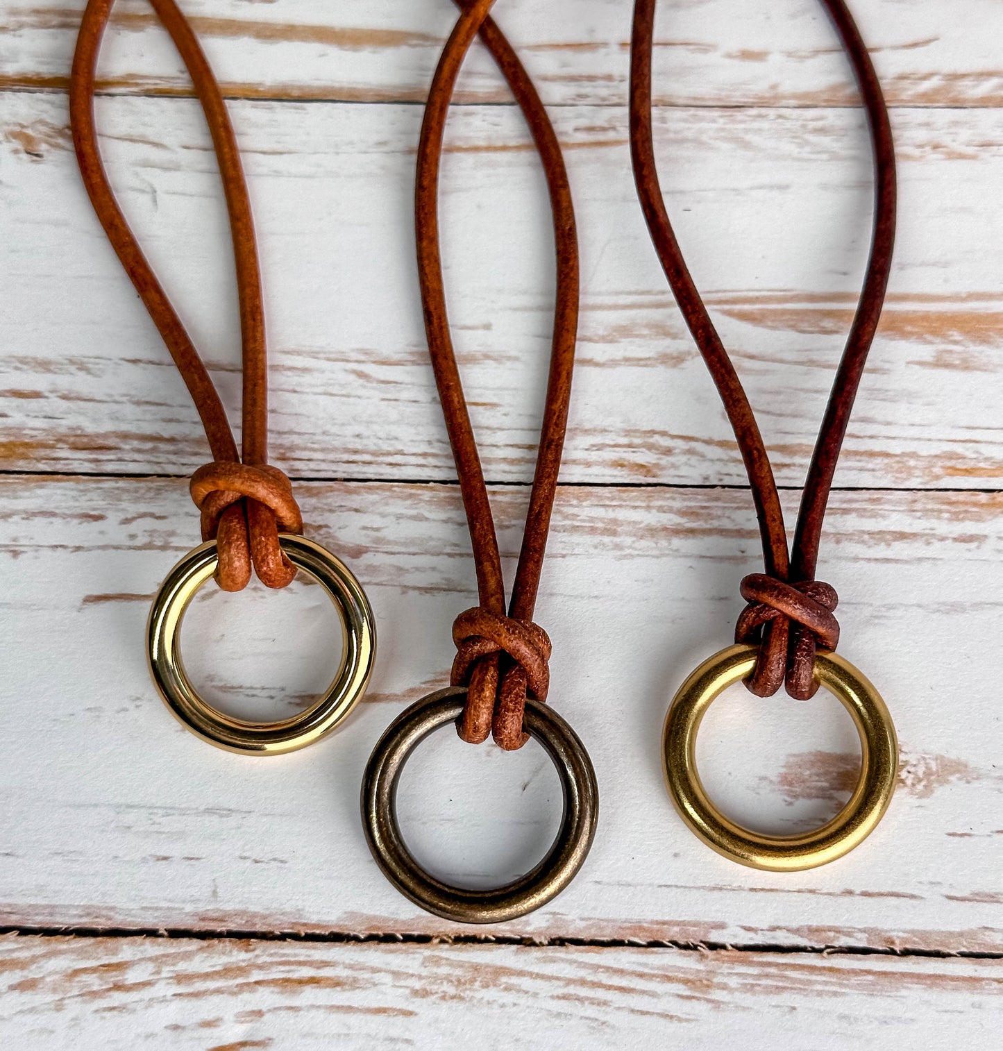 3mm Leather cord necklace for women men Custom pendant necklace Boho leather necklace Stacking necklace