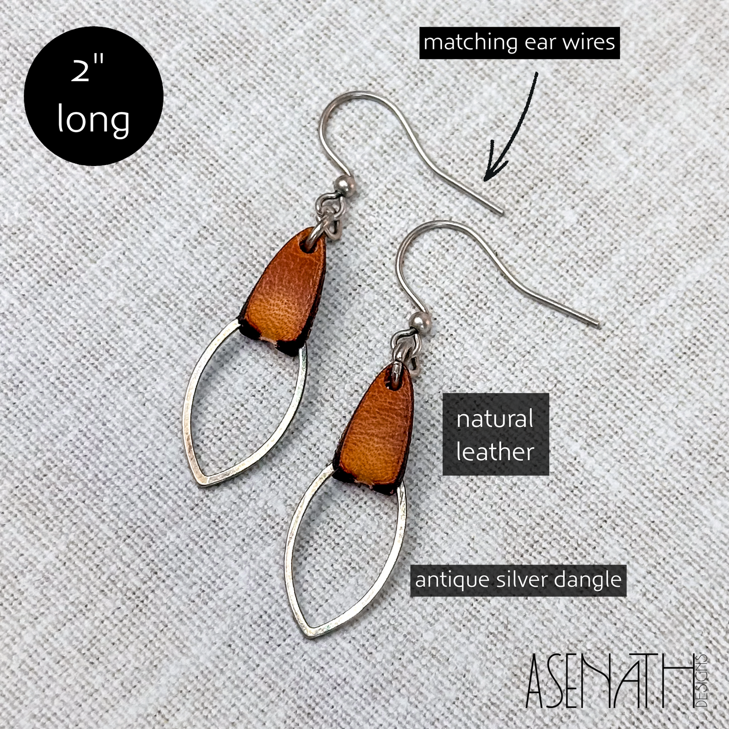 Mini Teardrop Dangle Earrings - Personalised Jewelry for Women