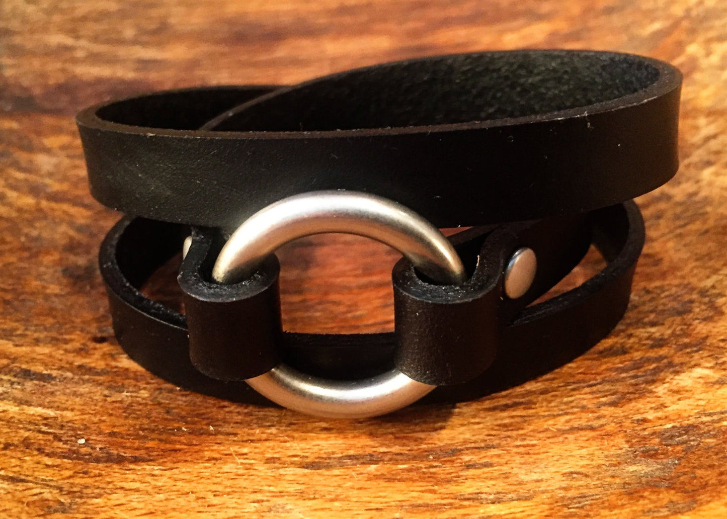 Petite Leather Wrap Bracelet