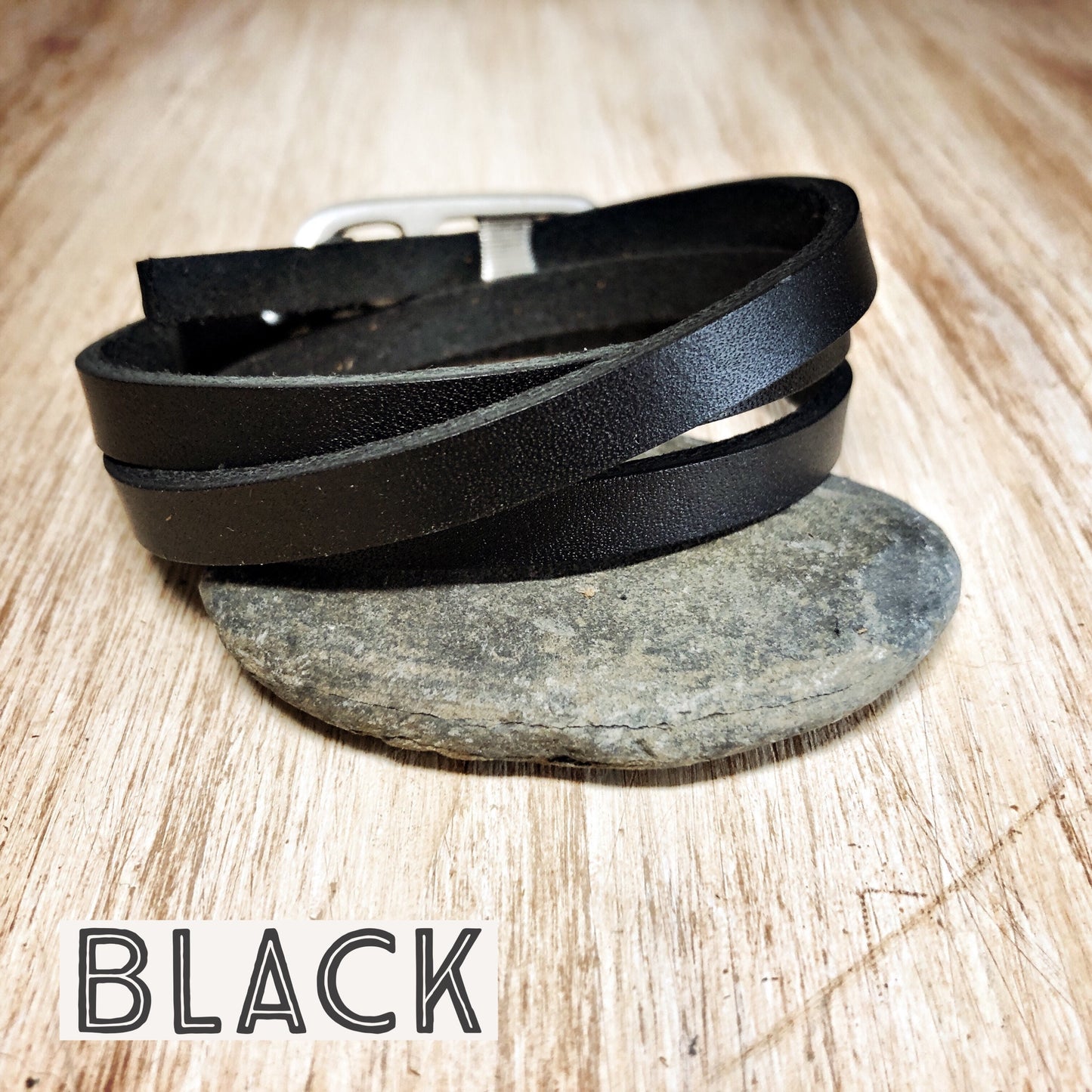 Unisex Leather Wrap Bracelet