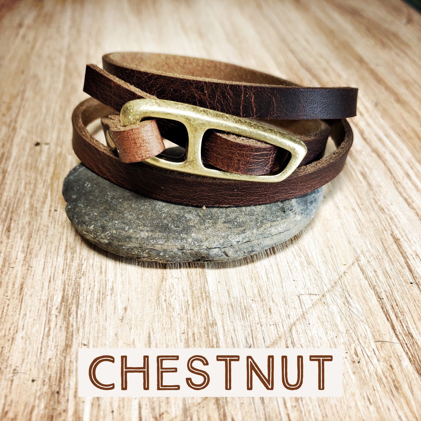 Unisex Leather Wrap Bracelet