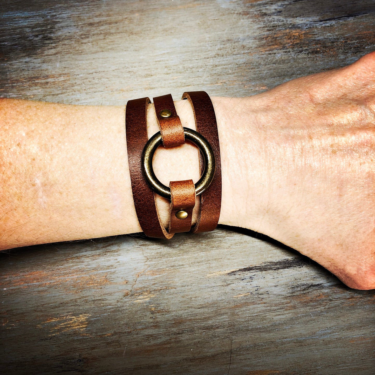 Boho Leather Bracelet